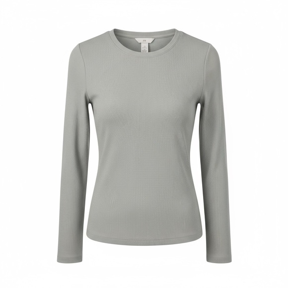 H&M Tops - H&M Light green Long Sleeve Women's Tee